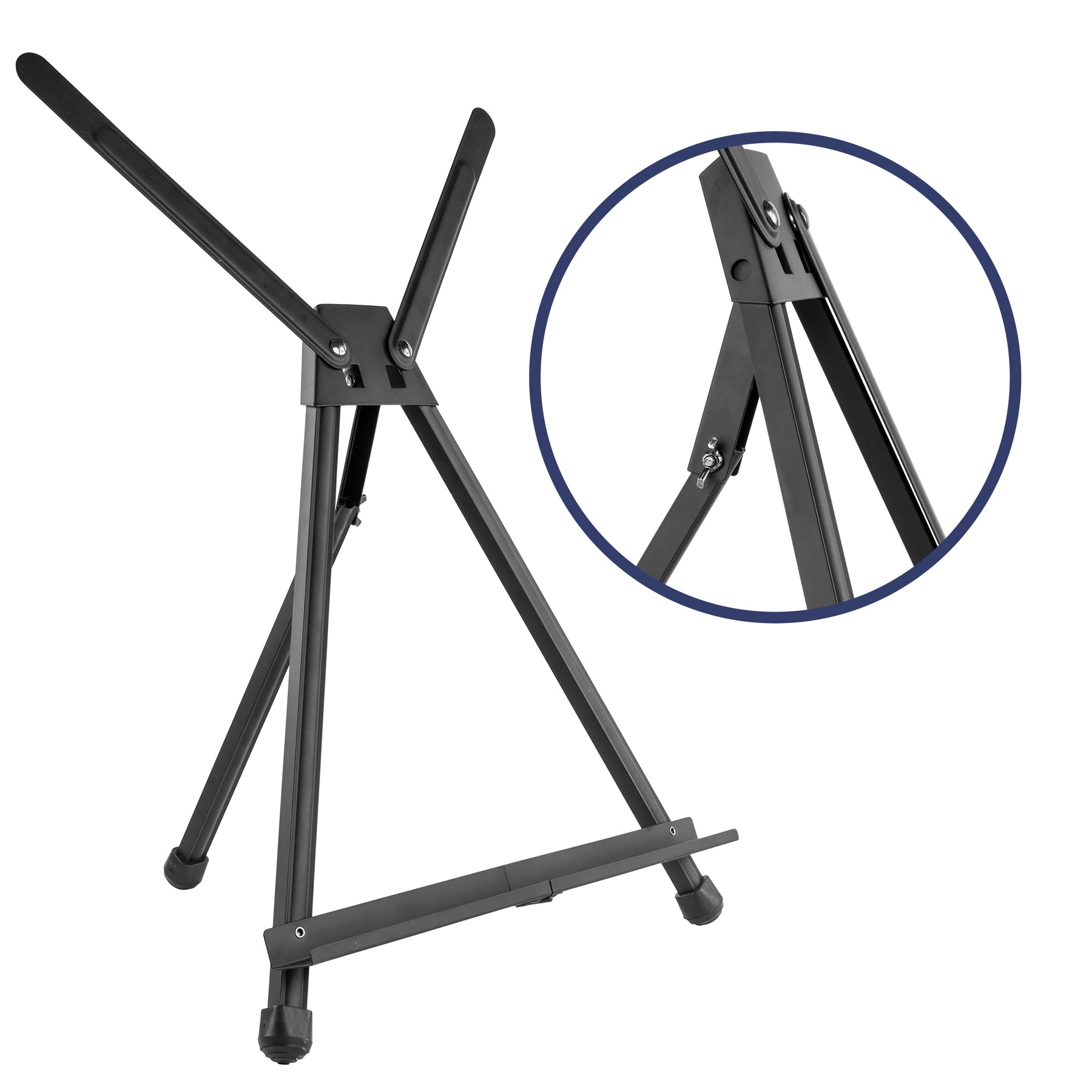 Pacific Arc, Rover Aluminum 20 Inch Adjustable Art Easel with Carrying Case for Artists, Hobbyists, Students, and Professionals