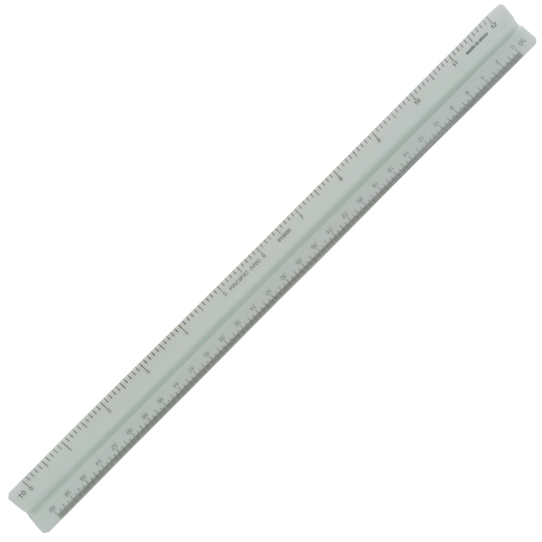 Pacific Arc | Economy Triangular Scale Ruler | Architect, Engineer, Mechanical Engineer & Metric Scales.