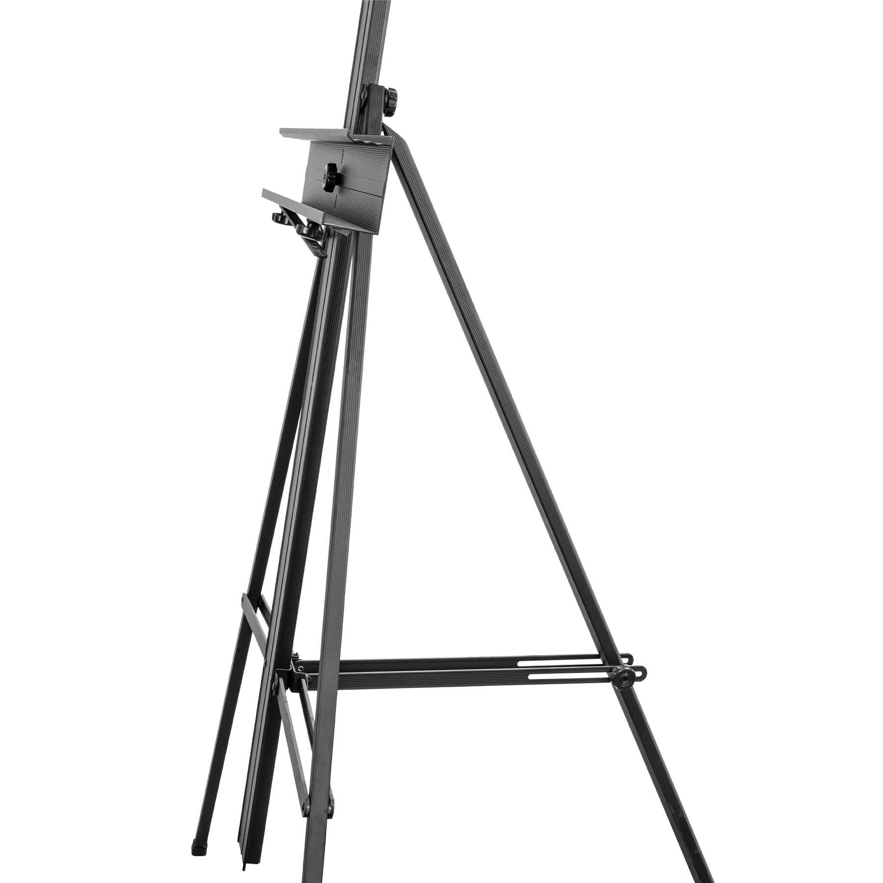 Pacific Arc - Bivouac Aluminum 67 Inch Adjustable Art Easel with Center Mast for Artists, Hobbyists, Students, and Professionals