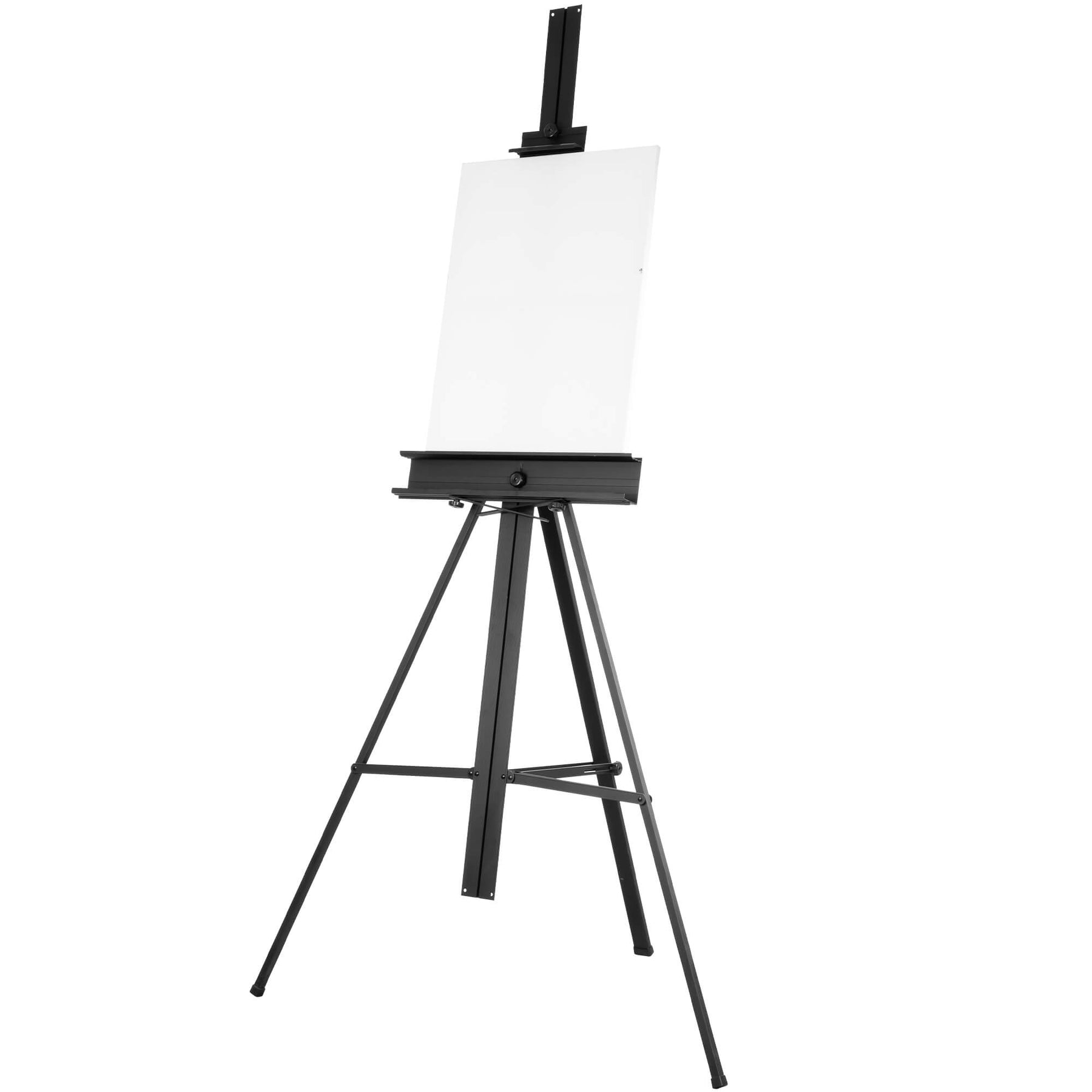 Pacific Arc - Bivouac Aluminum 67 Inch Adjustable Art Easel with Center Mast for Artists, Hobbyists, Students, and Professionals