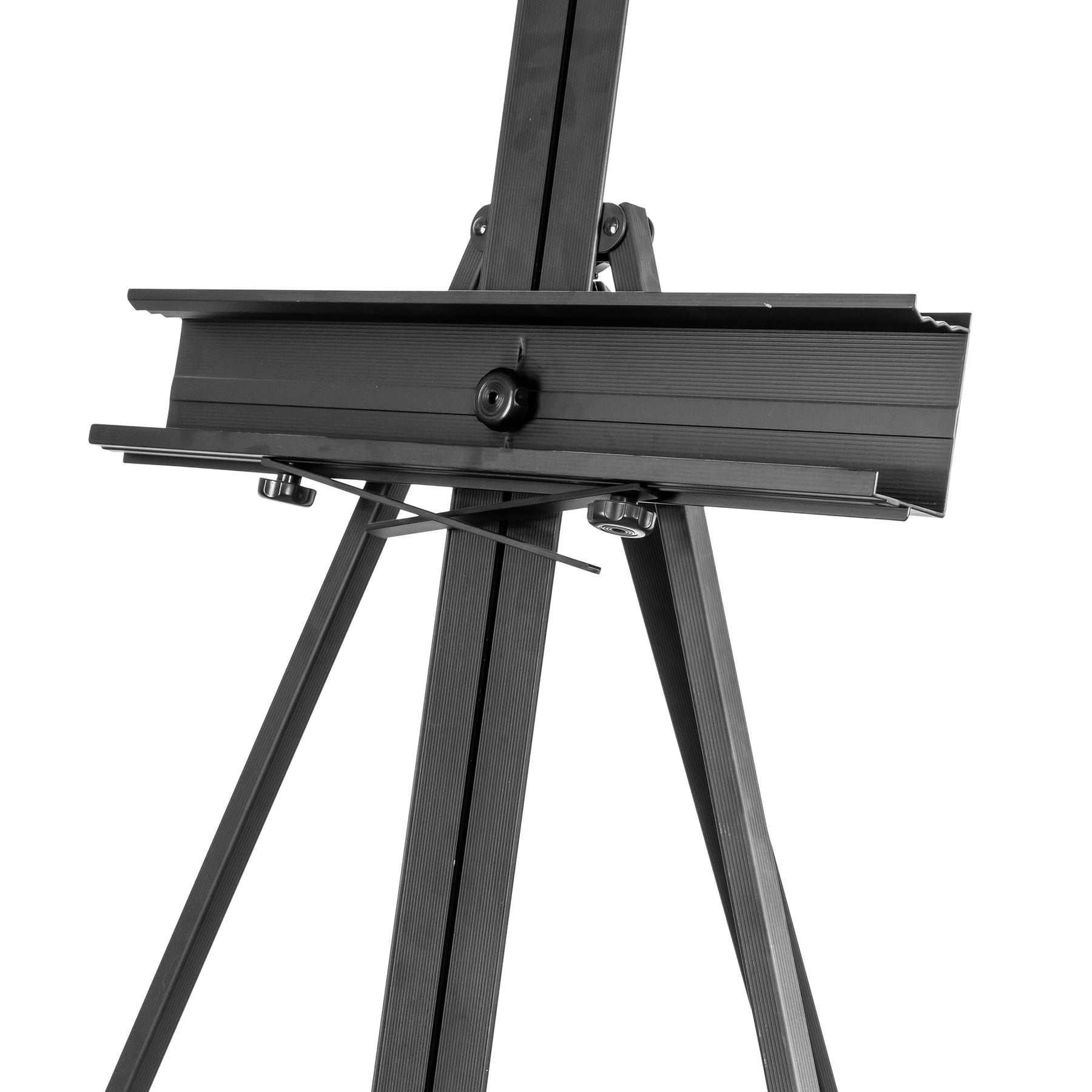 Pacific Arc - Bivouac Aluminum 67 Inch Adjustable Art Easel with Center Mast for Artists, Hobbyists, Students, and Professionals
