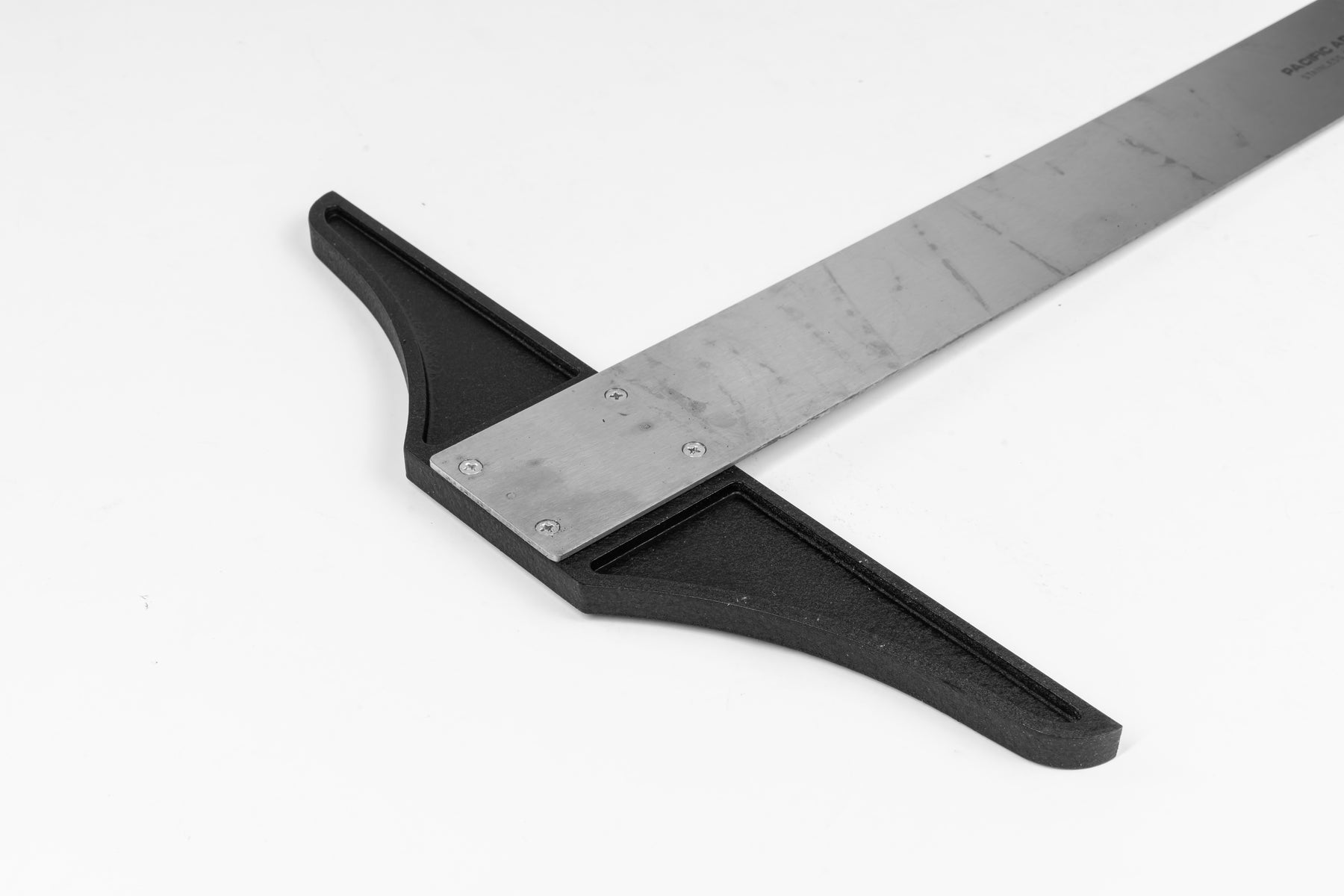Pacific Arc, T-Square: stainless steel blade, 2" wide, plain, .080"