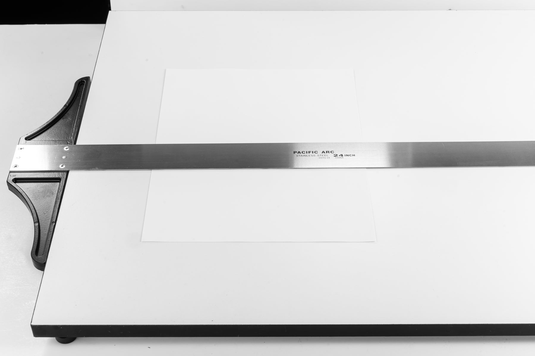 Pacific Arc, 18 To 48 Inch T Square, Traditional Stainless Steel Plain