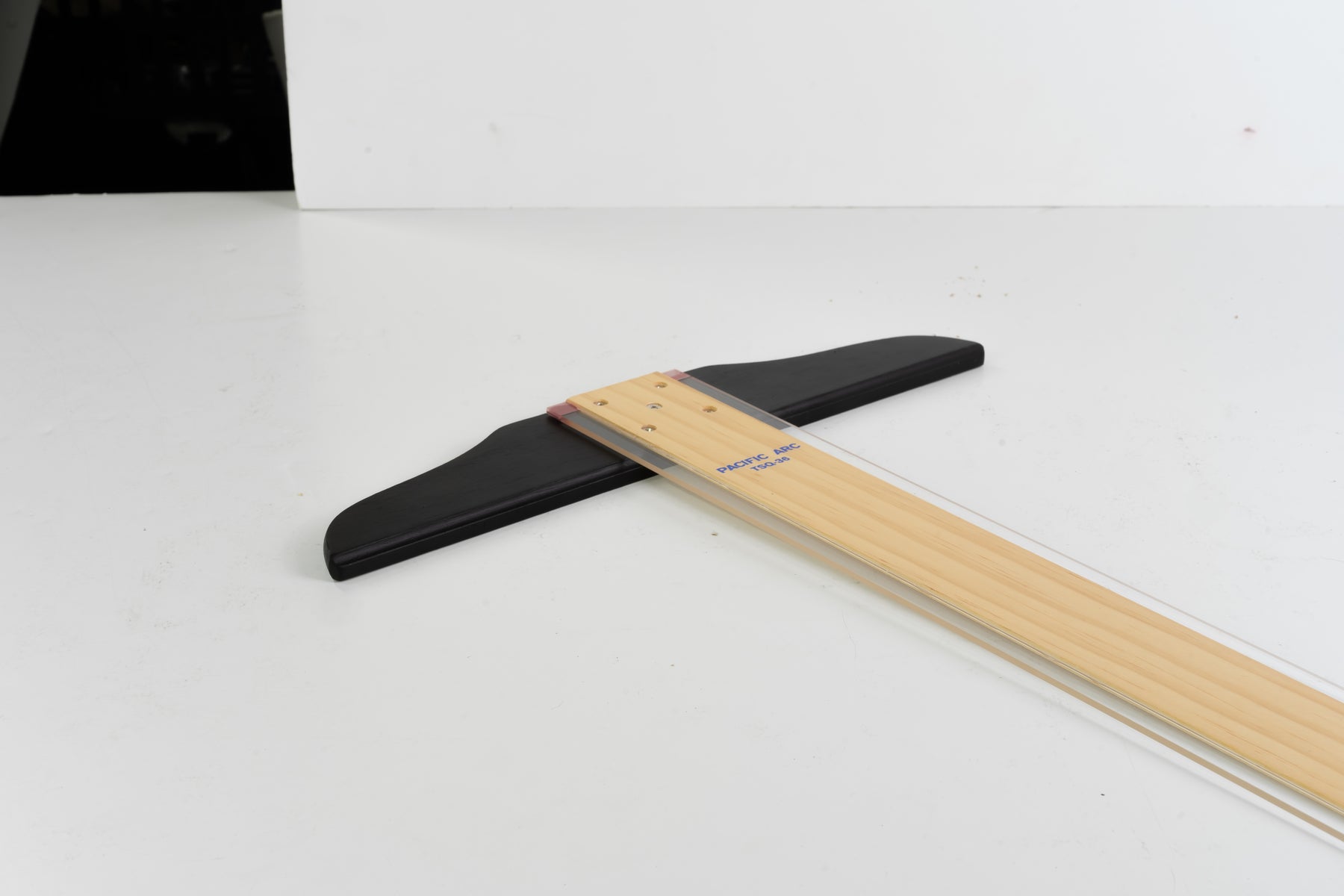 Pacific Arc 18 to 48 Inch T Square, Traditional Maple Blade with Acrylic Edge