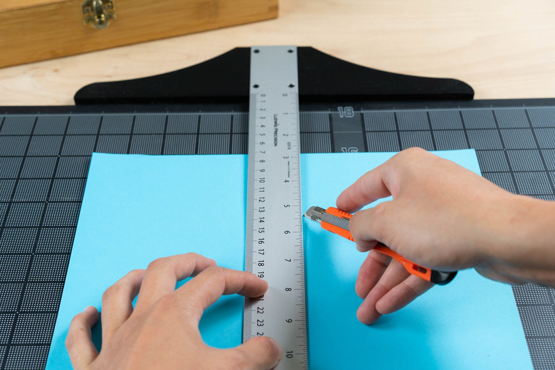 Pacific Arc: T-Square, Aluminum, Scholastic - inch/Metric 12" - 36" Drawing and Design tool for students and professionals, Great for Carpentry, Drafting Architecture, Engineering, and Art