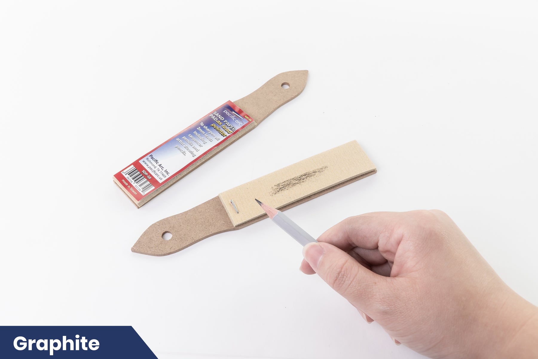 Pacific Arc, Lead Pointer: sandpaper pad, 12 sheets/pad