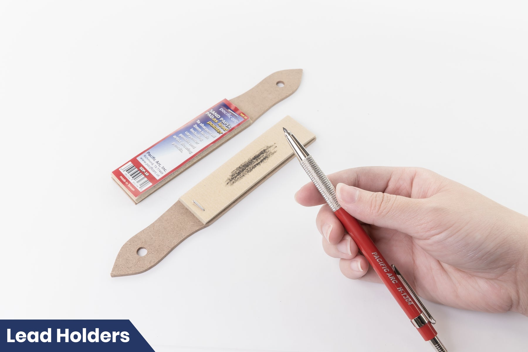 Pacific Arc, Lead Pointer: sandpaper pad, 12 sheets/pad