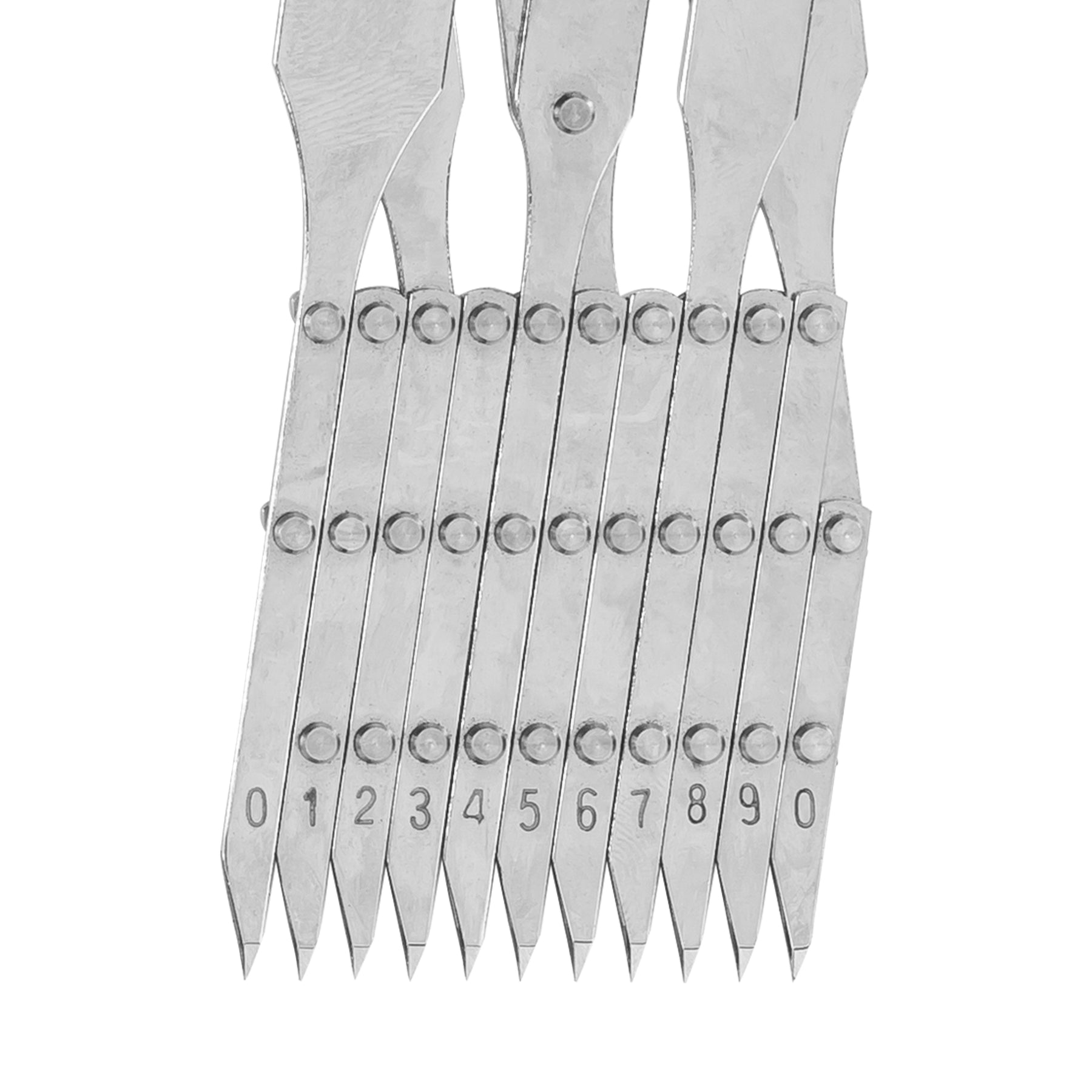 Pacific Arc 6" Equal Spacing Divider: 10-point for woodworking, drafting, leatherworking, cartography, and Graphic Design