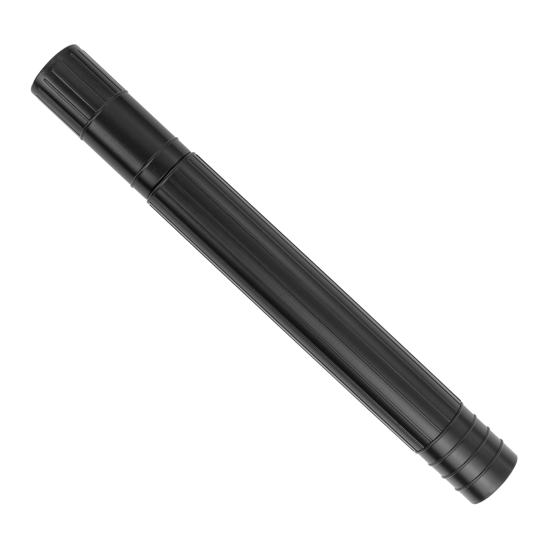 Pacific Arc - Expandable Poster Storage Mailing Tube, for Blueprint, Artwork, Plans, Drafting - Hard Plastic Black