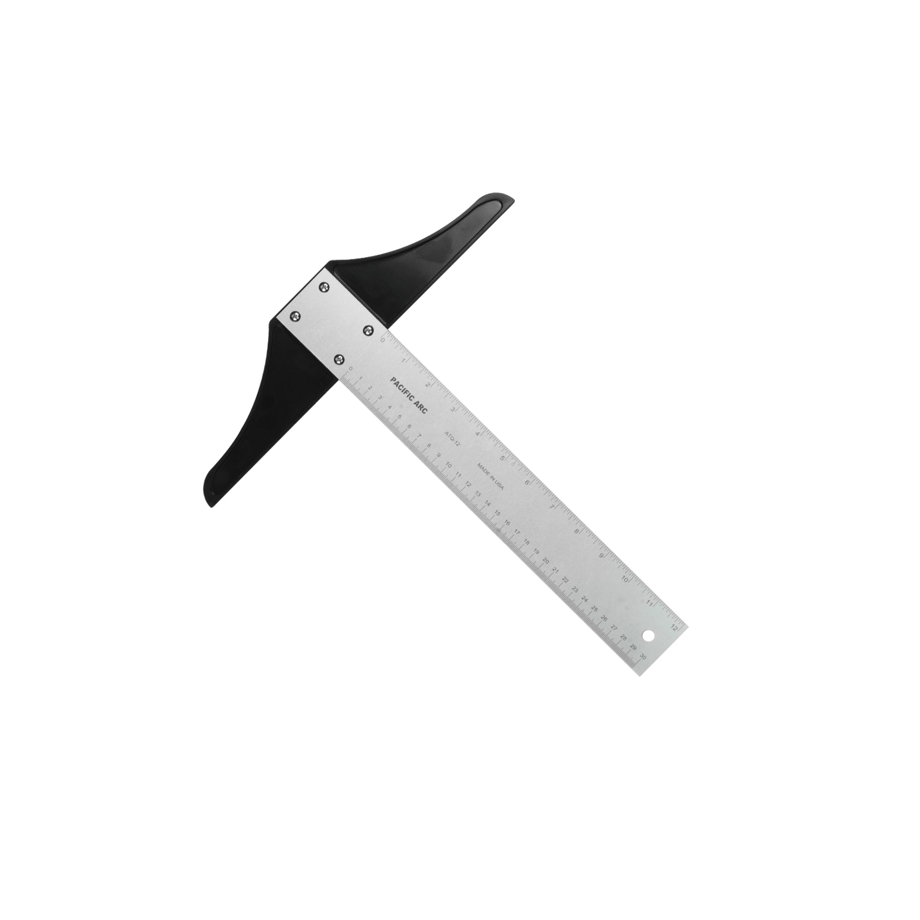 Pacific Arc: T-Square, Aluminum, Scholastic - inch/Metric 12" - 36" Drawing and Design tool for students and professionals, Great for Carpentry, Drafting Architecture, Engineering, and Art