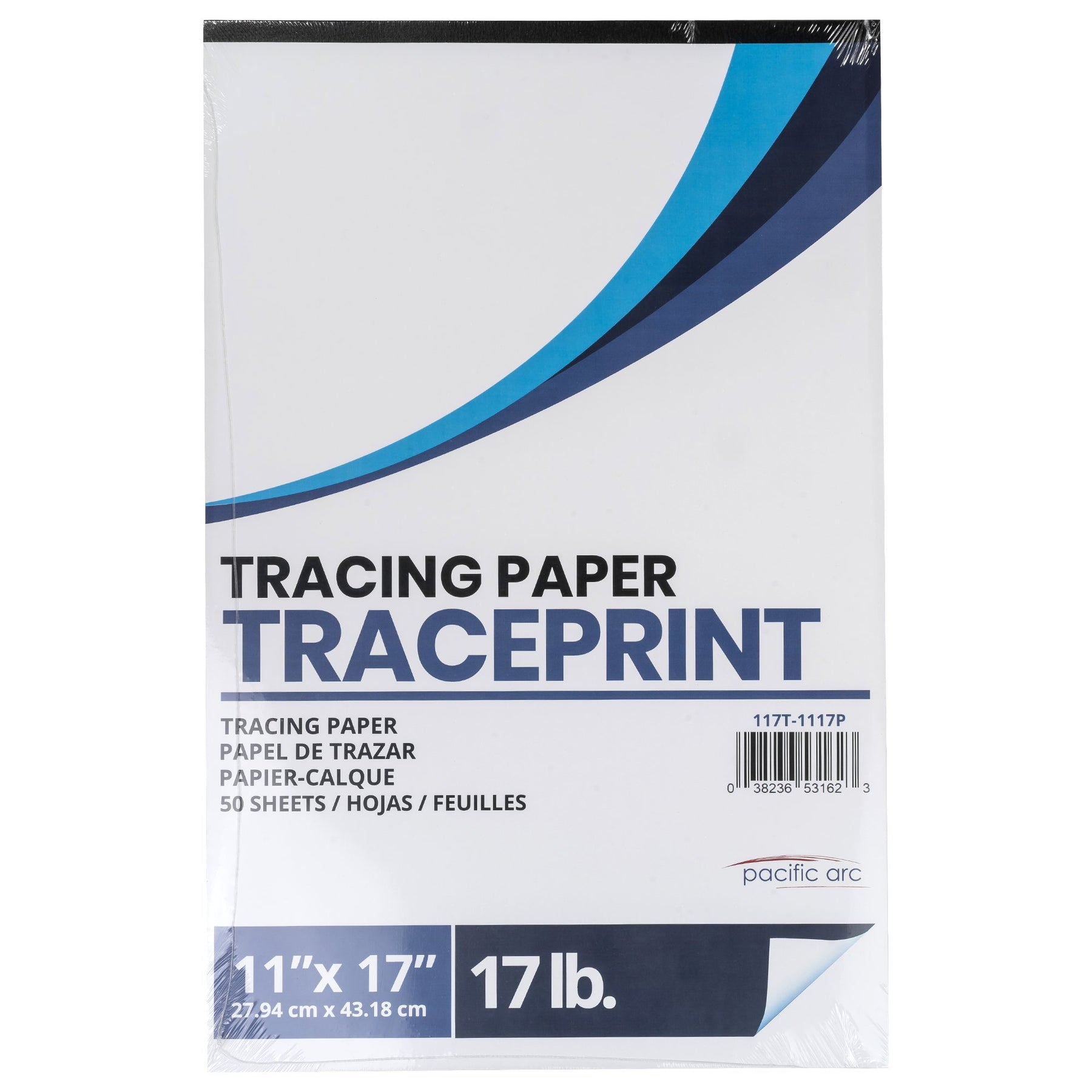 Pacific Arc, Tracing Paper Roll, White, 6 Inch X 50 Yard Roll