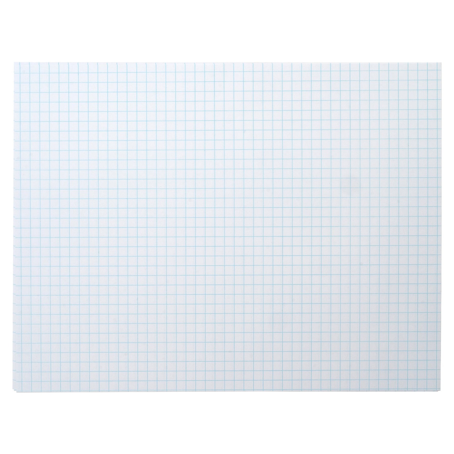Pacific Arc, Quadrille Paper Pad, 50 Sheets 8.5 Inch x 11 Inch, 4 x 4 Grid