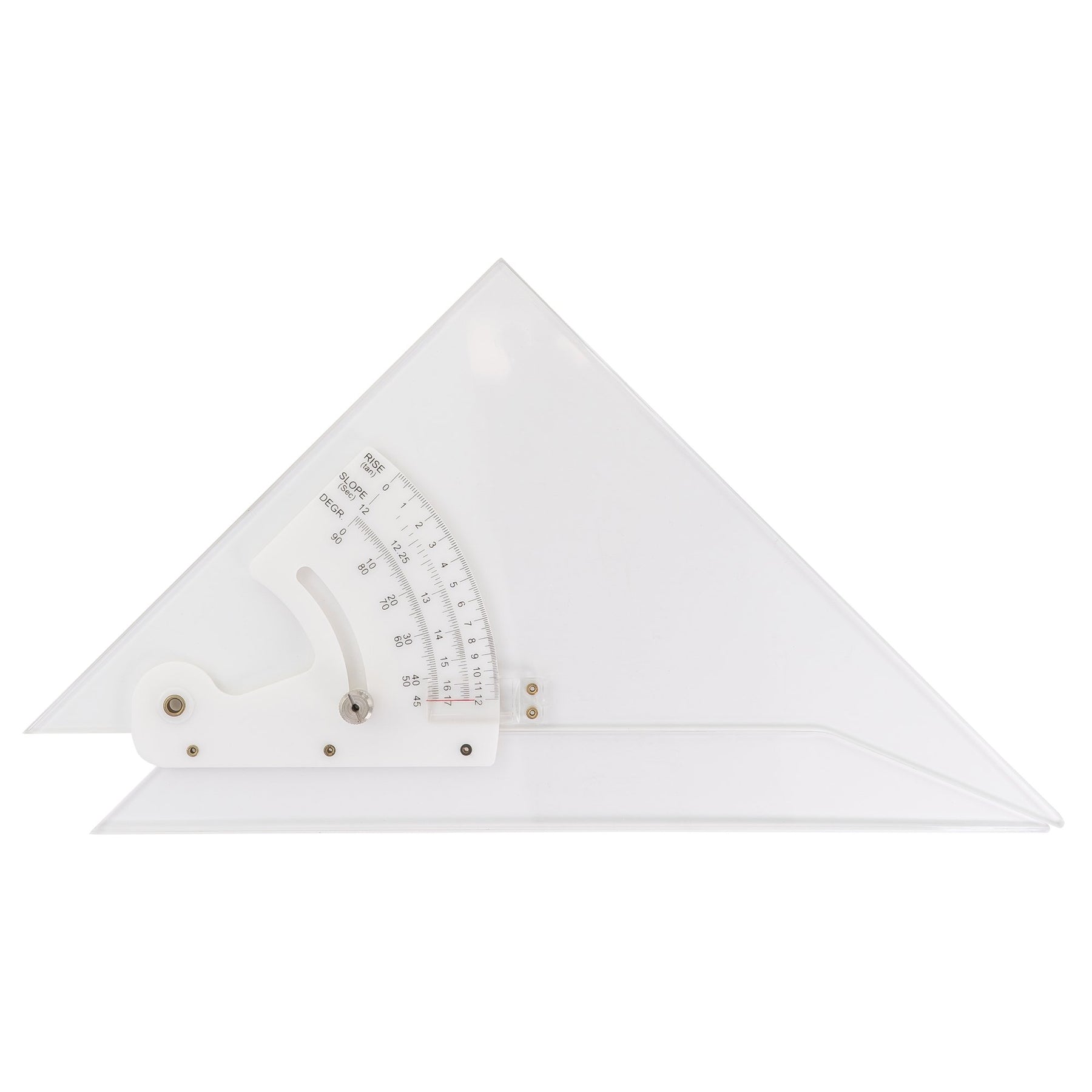 Pacific Arc Adjustable Triangle Plain or Inking Edge for Drafting, Architect, Engineer