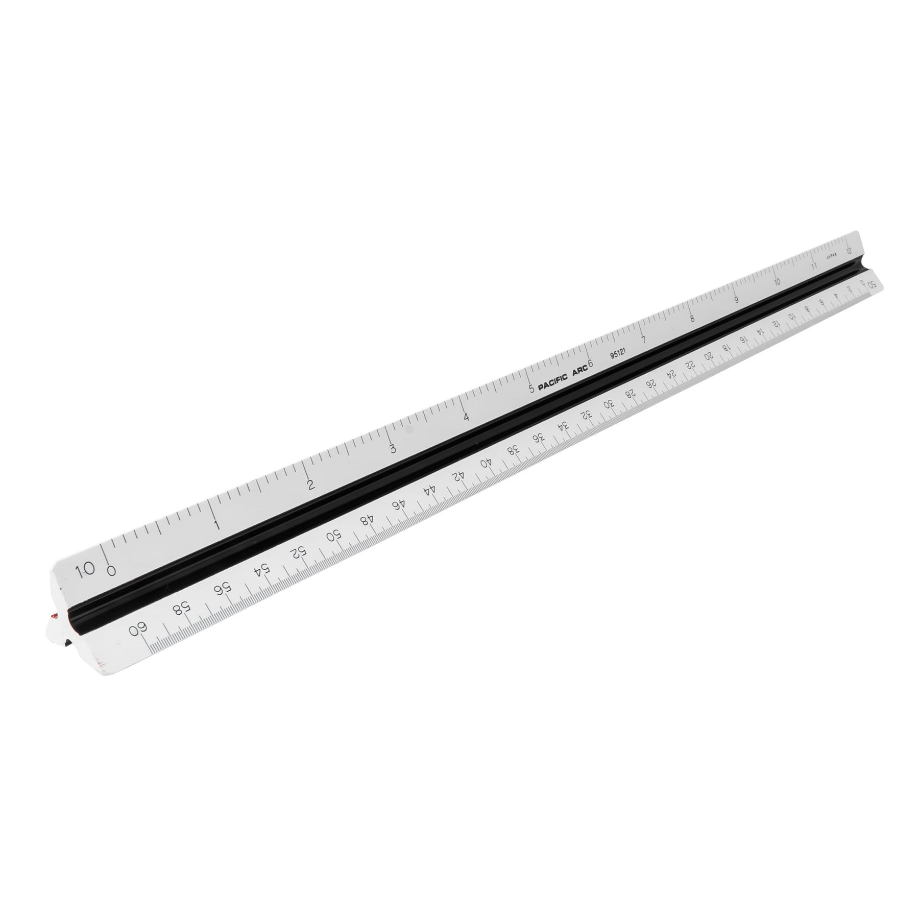 Pacific Arc Professional Architecture, Engineer, and Metric Triangular Scale, for professionals and students, premium quality triangular scale with multiple graduations