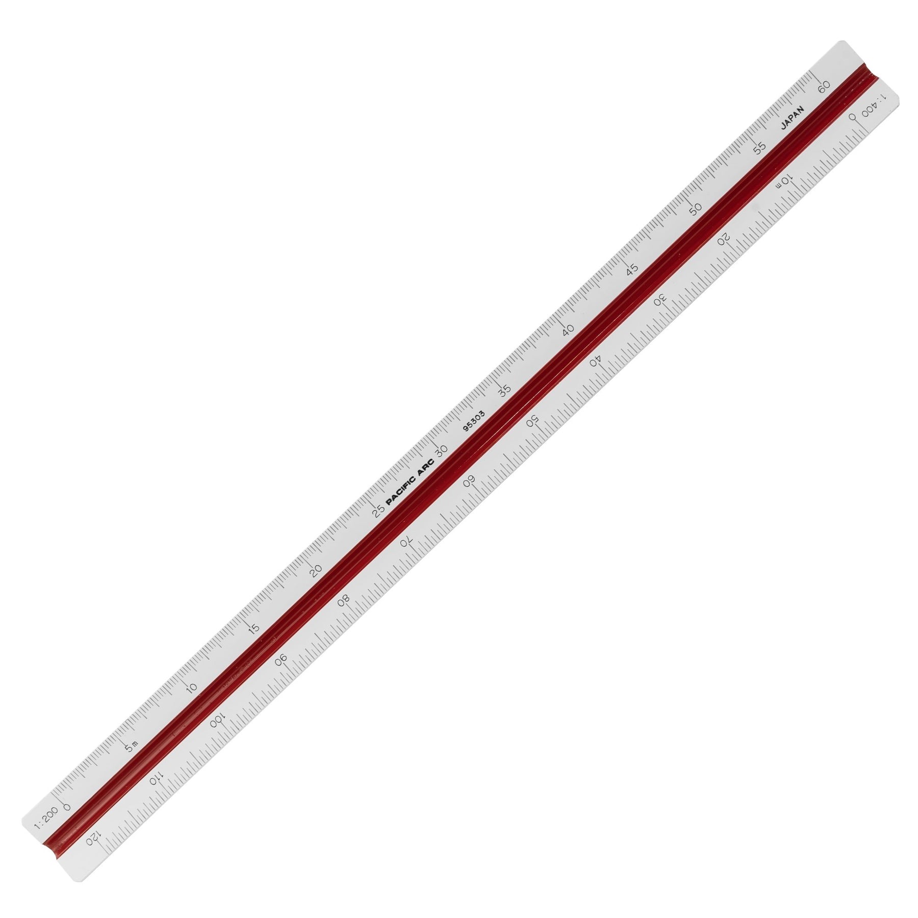 Pacific Arc Professional Architecture, Engineer, and Metric Triangular Scale, for professionals and students, premium quality triangular scale with multiple graduations