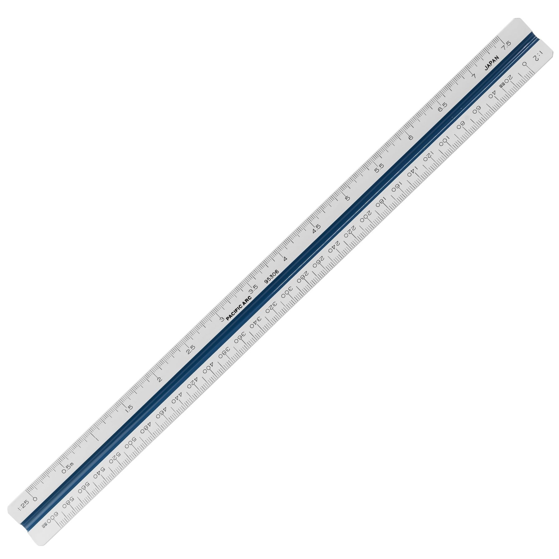 Pacific Arc Professional Architecture, Engineer, and Metric Triangular Scale, for professionals and students, premium quality triangular scale with multiple graduations