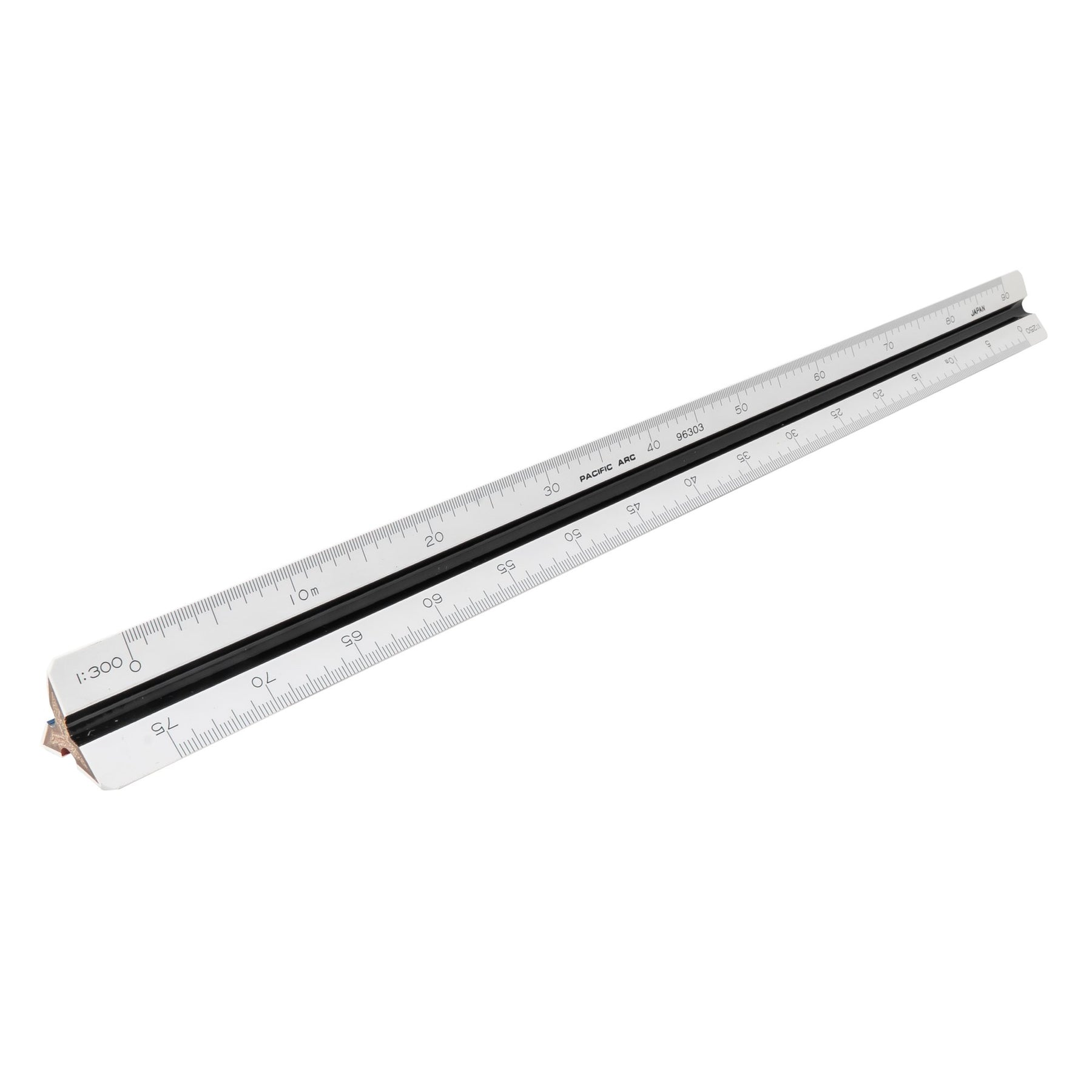 Pacific Arc Professional Bamboo Core Mechanical Engineer and Metric Scale Ruler 12 Inch and 30 cm, Japan, for Students and Professionals
