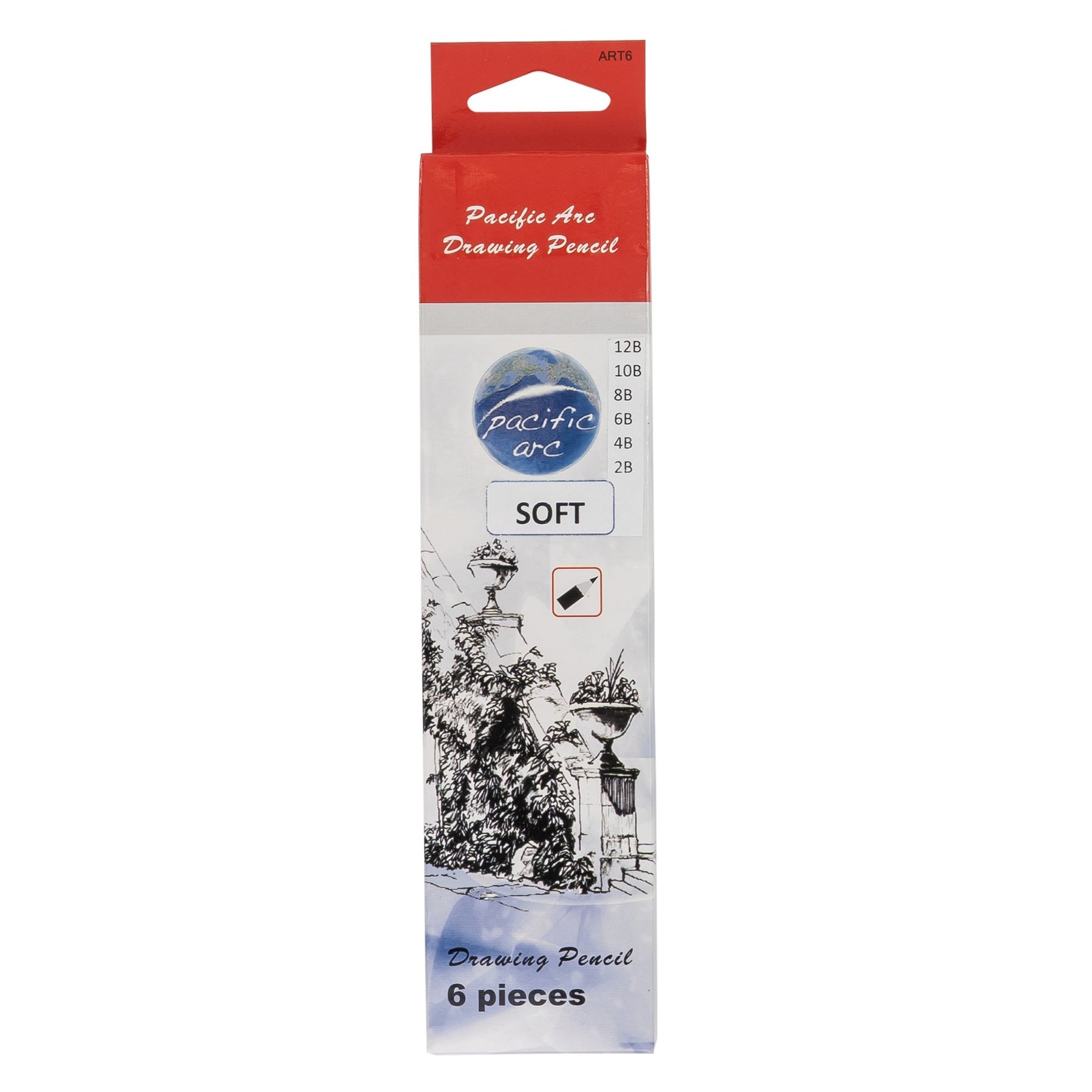 Premium Graphite Drawing Pencils for Artists, Soft Pack - Professional Pencils for Drawing, Drafting, Sketching and Shading 12 Pk. - Great Non Toxic Art Supplies Set for Adults and Kids