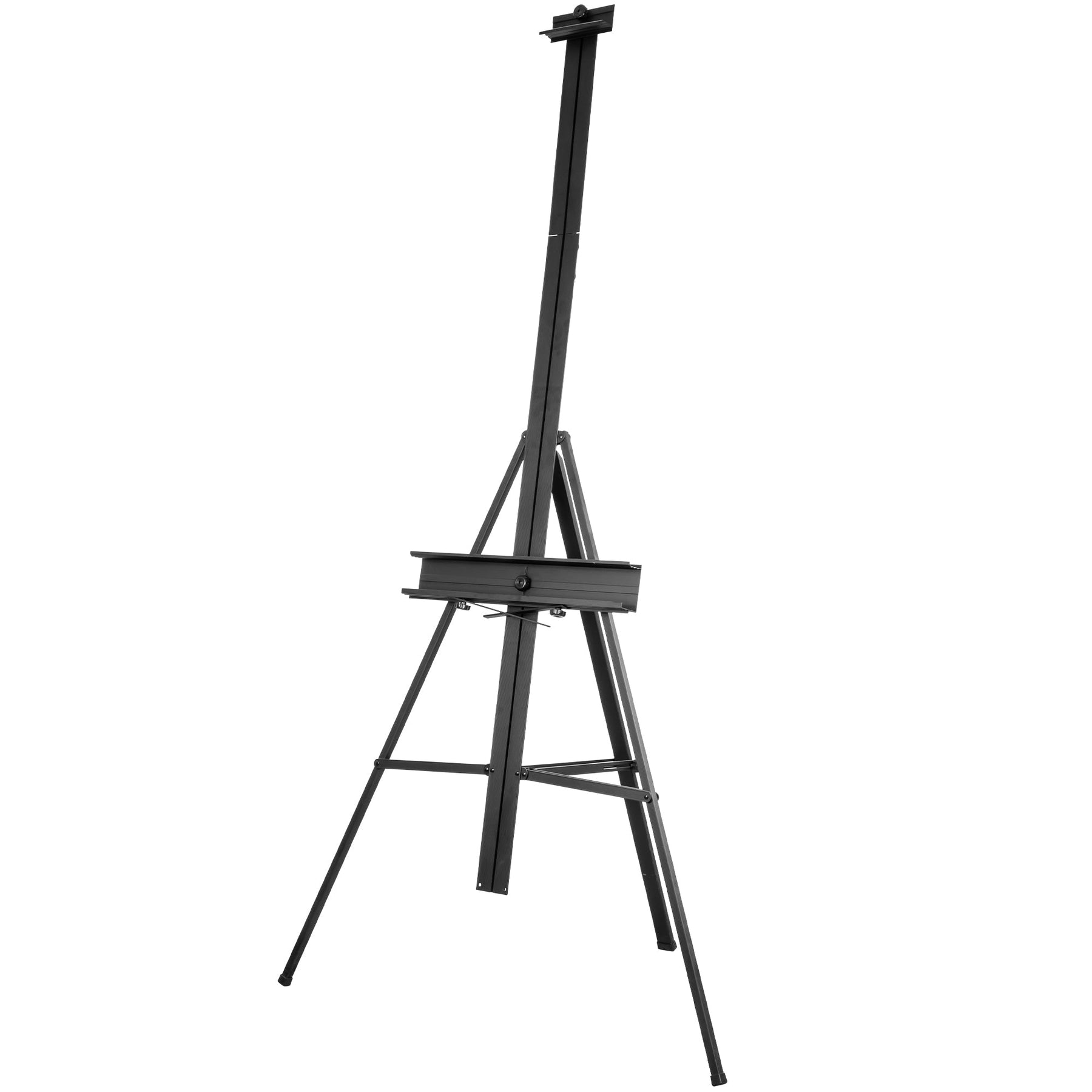 Pacific Arc - Bivouac Aluminum 67 Inch Adjustable Art Easel with Center Mast for Artists, Hobbyists, Students, and Professionals