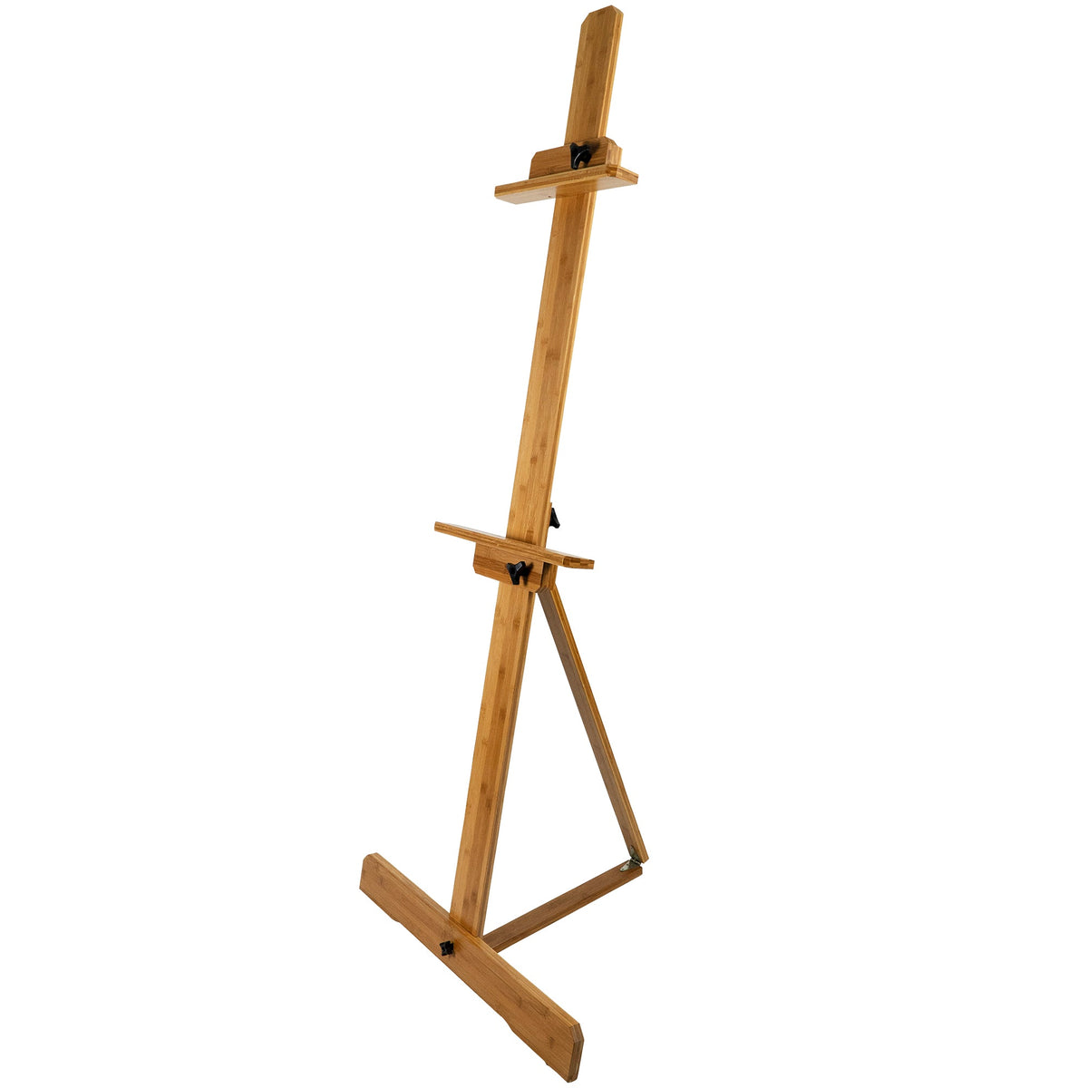 Pacific Arc, Single Mast Bamboo Professional Studio Easel, 66 Inches Canvas Size for Painting, Drawing, Watercolors,Sketching, Pictures, Signs, Posterboards