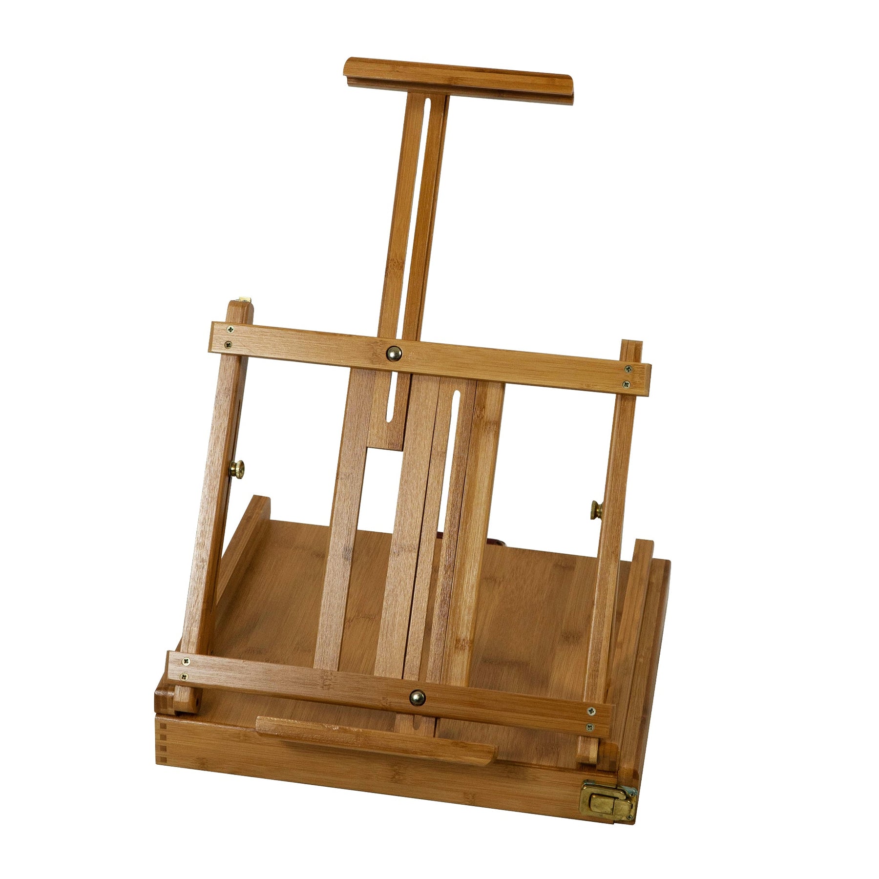Pacific Arc Bamboo Professional Easel - Table-top Box for Artists, Hobbyists, Students, and Professionals