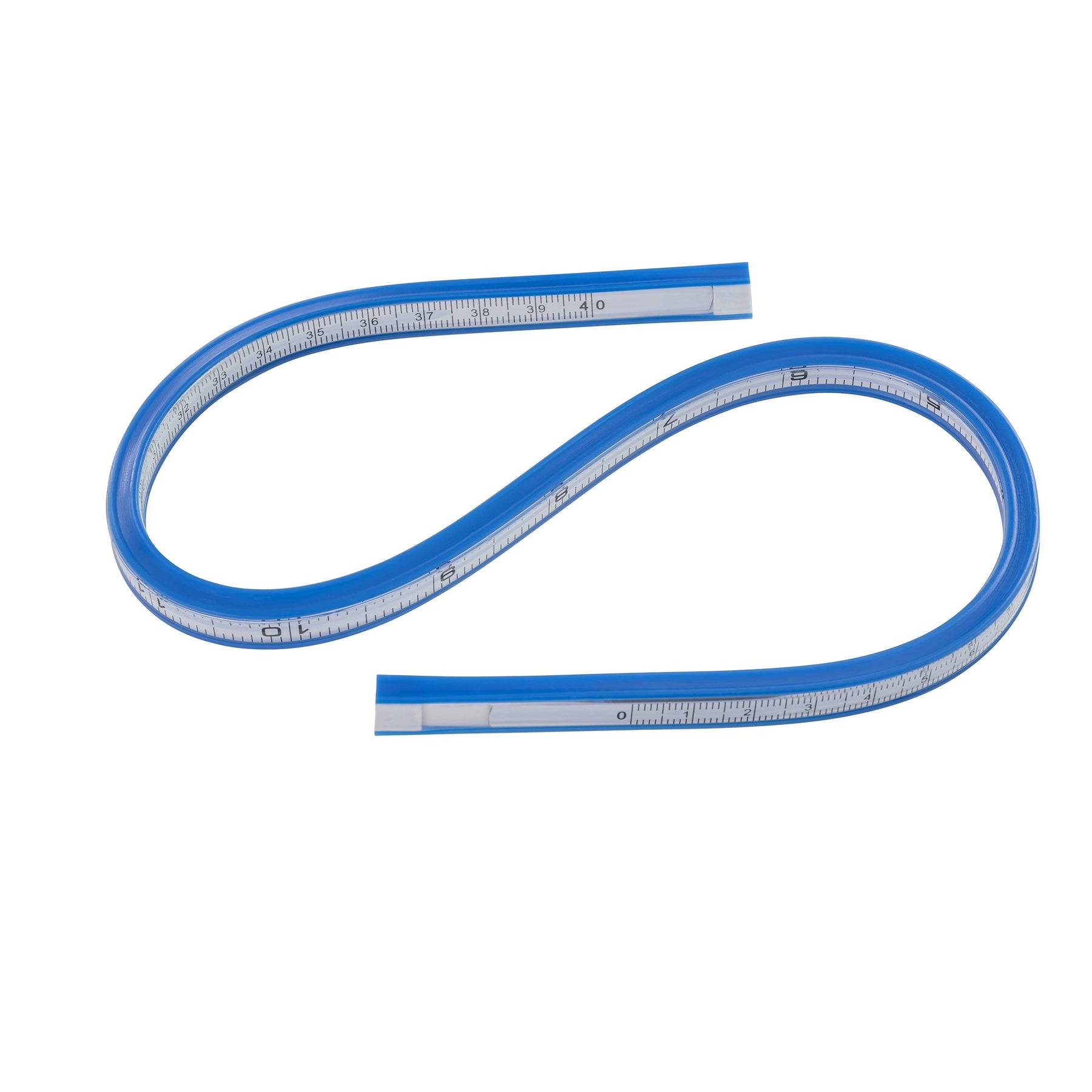 Pacific Arc - Flexible Curve Graduated 12 Inch Ruler with Inking Edge, for Drawing, Pattern Making, Engineering, Stencil Making, Saddle Fitting
