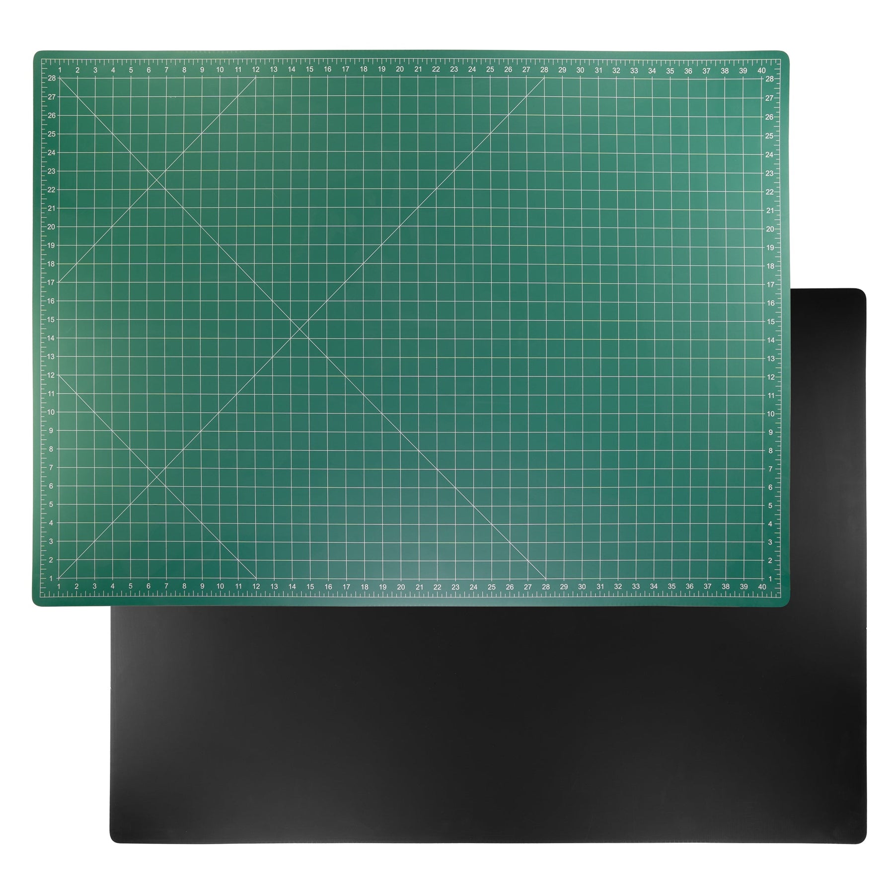 Pacific Arc, Cutting Mat: 3-ply, fully gridded - black