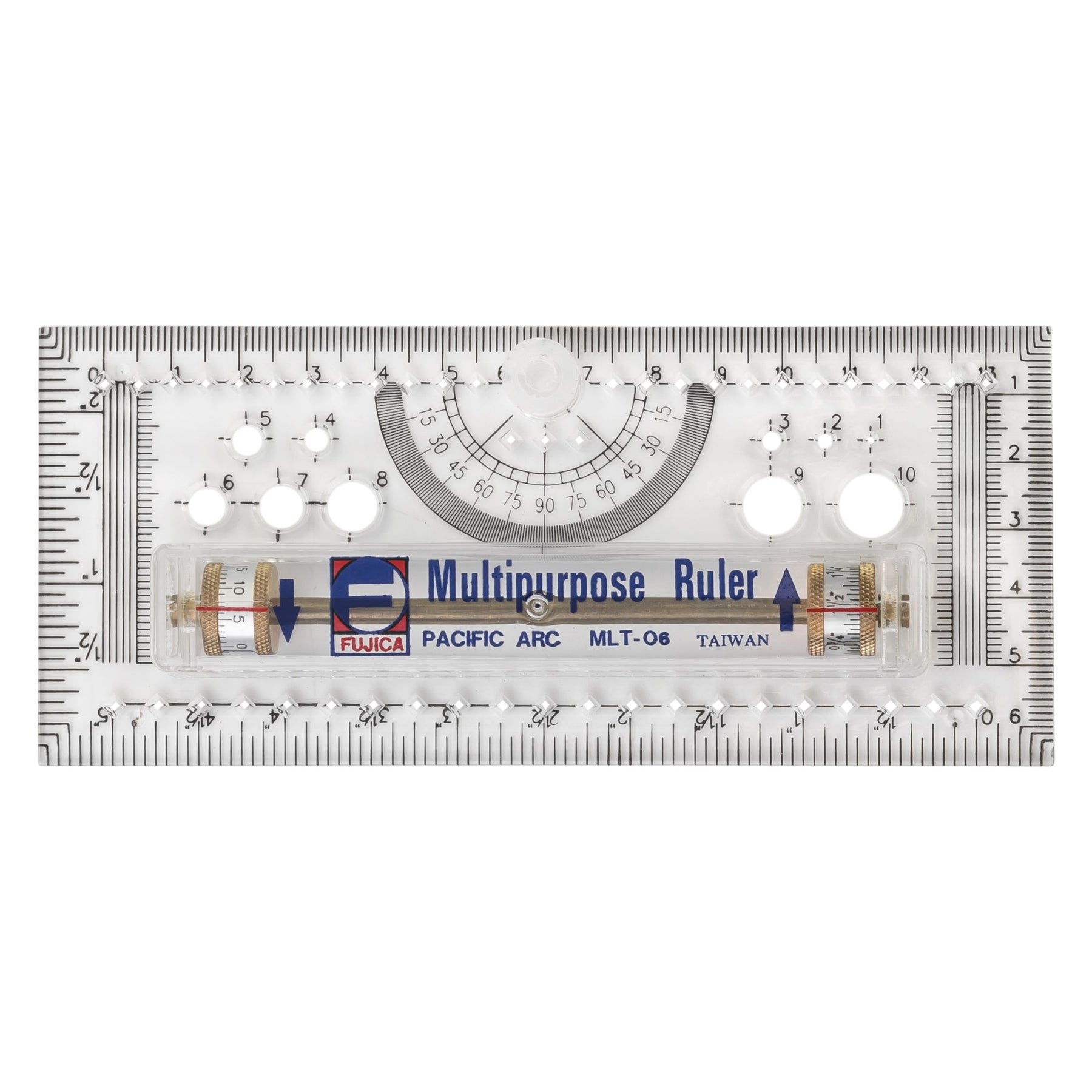 Pacific Arc - Rolling Ruler 6 inches Parallel Rolling Ruler
