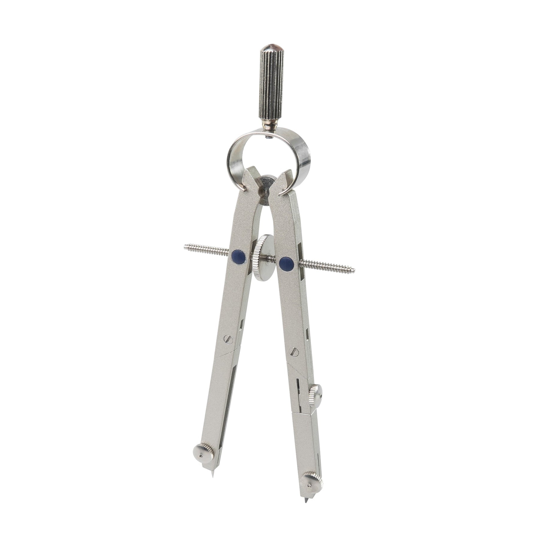 Pacific Arc, Spring Bow Compass with Extension bar, ruling Pen, 6 inch Divider, Universal Adaptor, 6 inch Break Leg, and Replacement Lead.