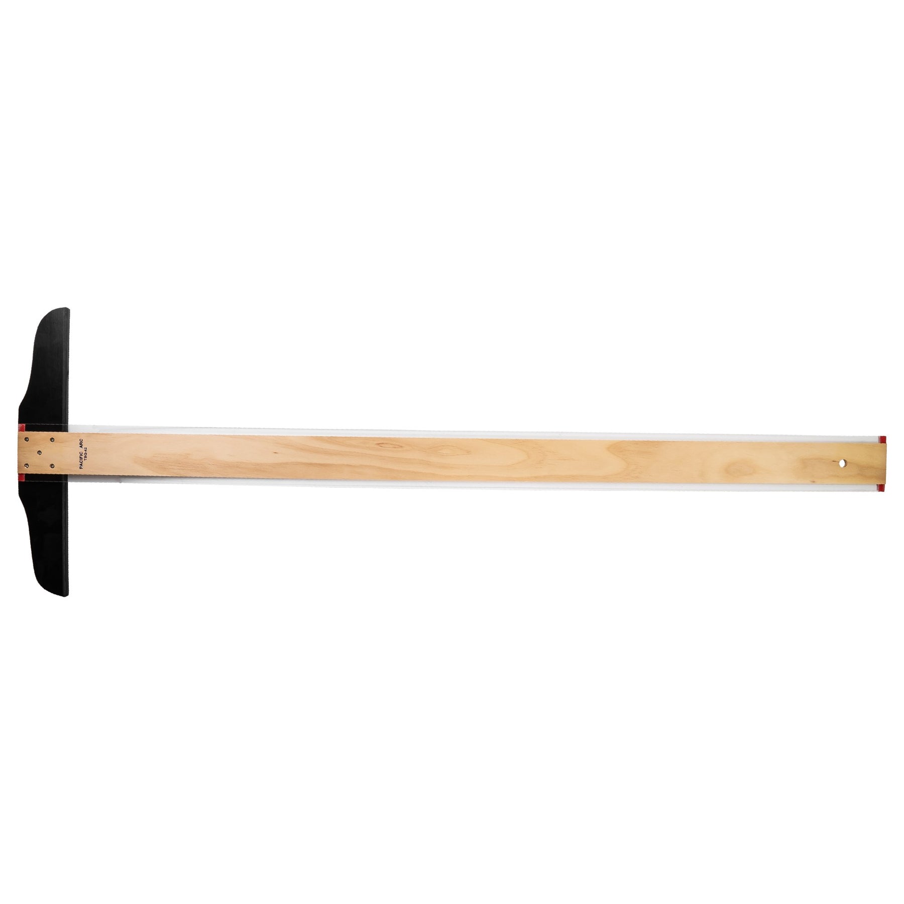 Pacific Arc 18 to 48 Inch T Square, Traditional Maple Blade with Acrylic Edge