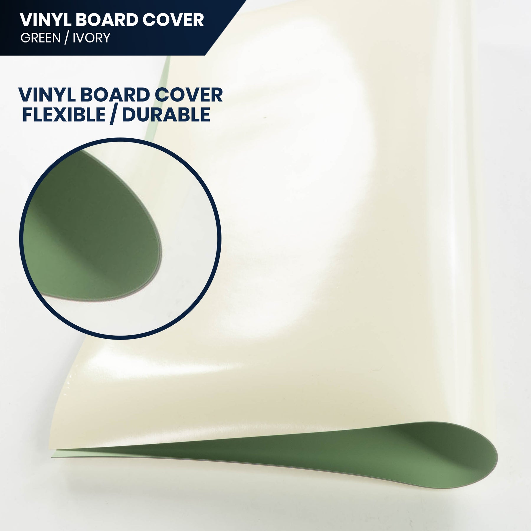 Pacific Arc, Vinyl Board Cover - Pre-cut Sheets Self Healing and Stain Resistant