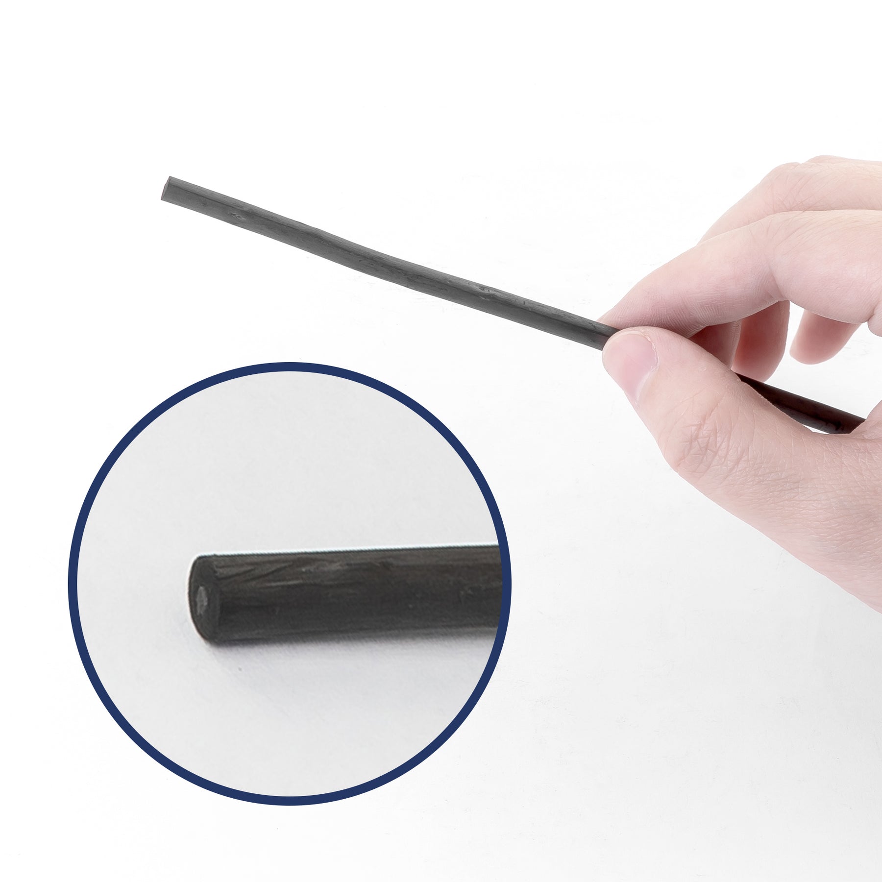 Pacific Arc - Artist Vine Charcoal, Soft, Black 4 Charcoal Sticks for Drawing, Sketching, and Fine Art