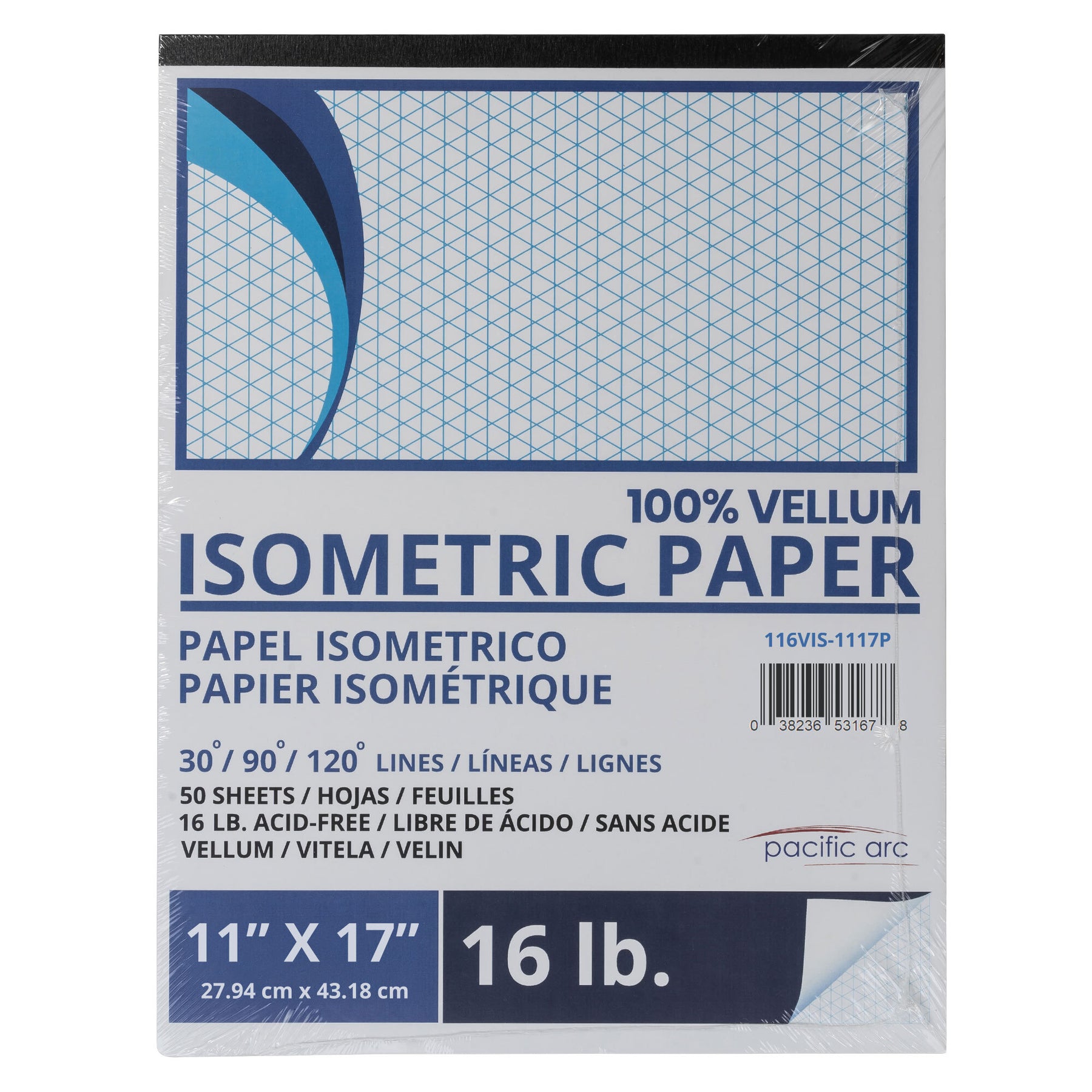 Pacific Arc, Paper Rag Vellum Sheets, For Drafting