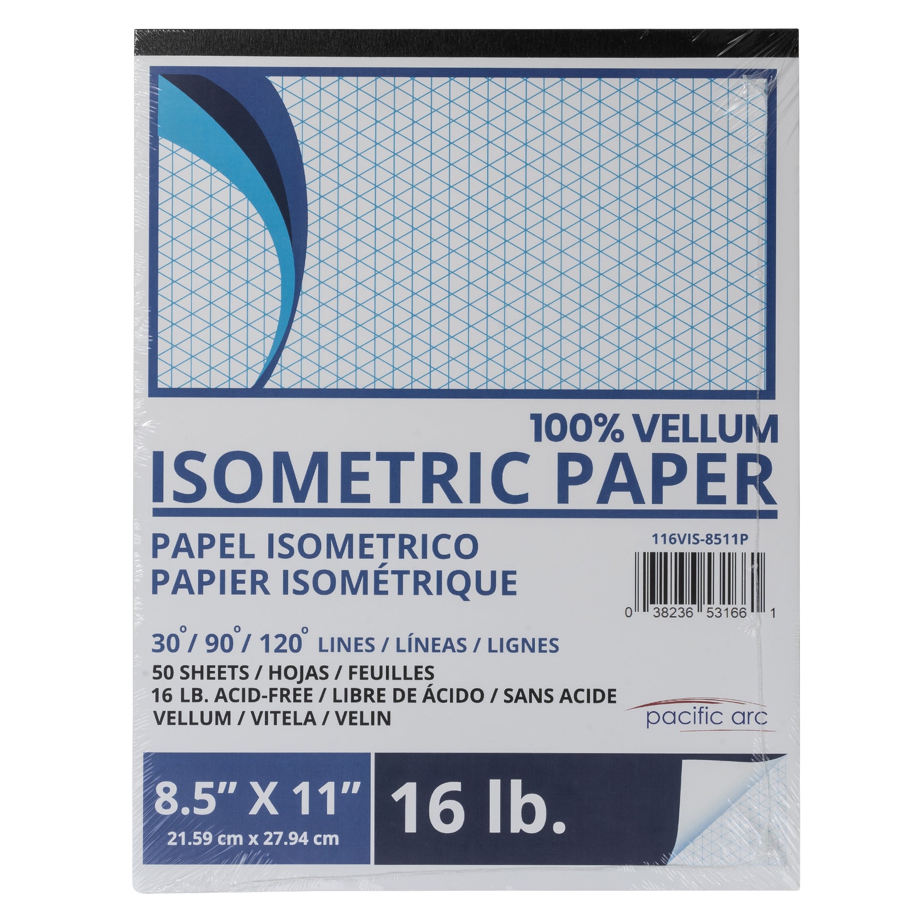 Pacific Arc, Paper Rag Vellum Sheets, For Drafting
