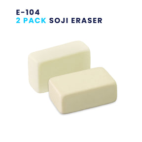 Pacific Arc, Eraser: Soji - 4B soft eraser, Yellow Eraser