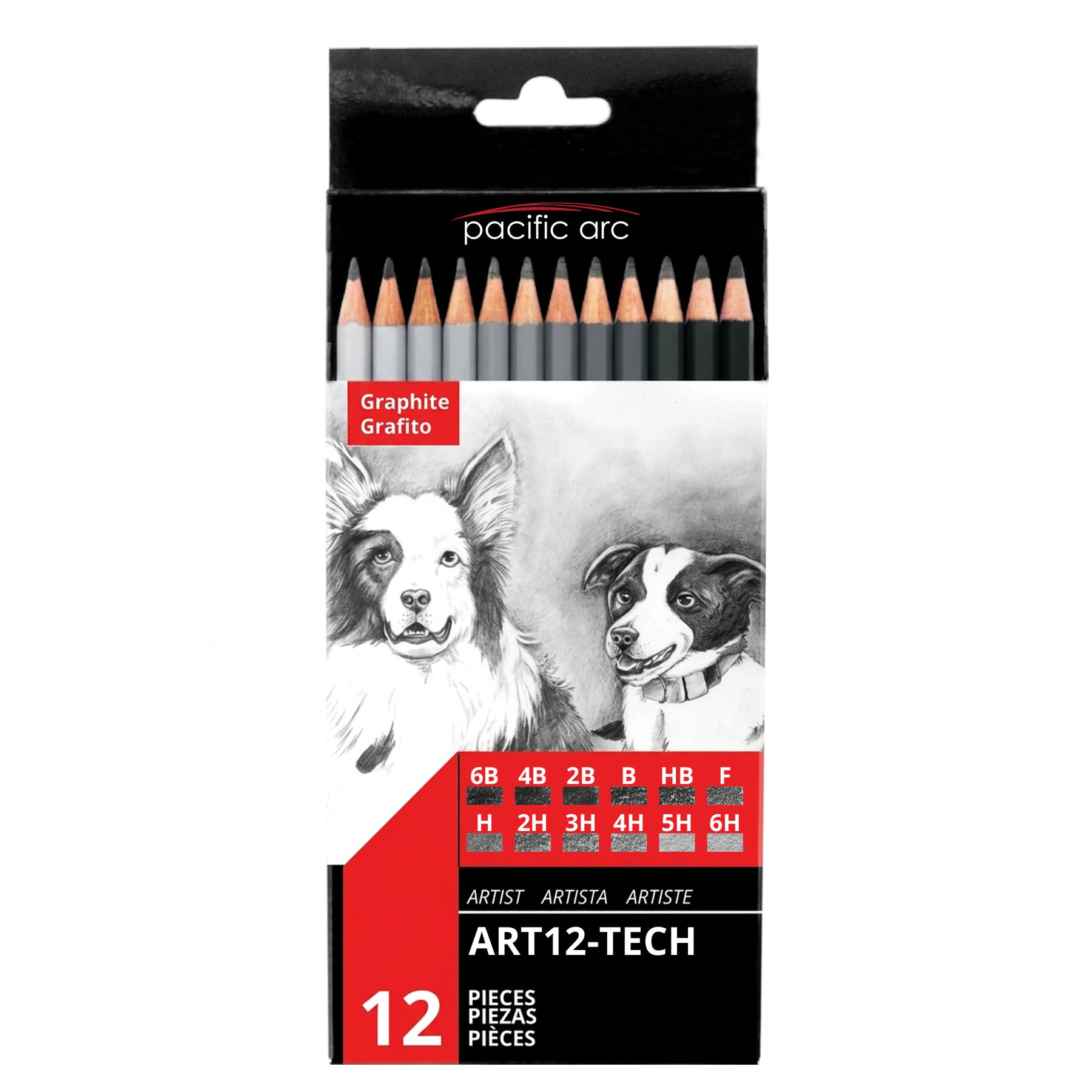 Premium Graphite Drawing Pencils for Artists, Professional Pencils for Drawing, Drafting, Sketching and Shading - Great Non Toxic Art Supplies Set