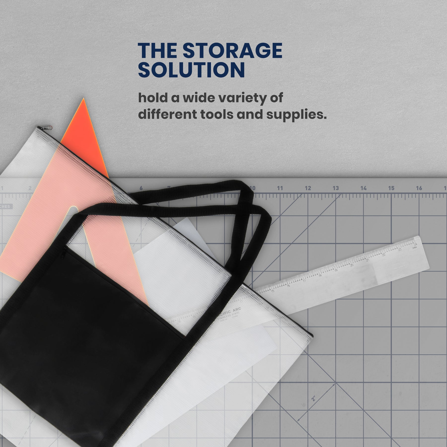 Deluxe Bag: w/ handles & outside small tool storage