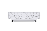 Pacific Arc Rolling Ruler 10 inch or 14 inch  Parallel Rolling Ruler, All in one tool  for architects, draftsmen, students and artists - Use as a T-square, protractor, compass, ruler, and triangle