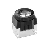 Pacific Arc Camera Film Magnifier Loupe with Stand, 4.5X magnifying glass, Jewelers Loupe for jewelry, coins, slide viewer for old slides, or specimen for Professionals and Hobbyists