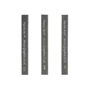 Pacific Arc Premium Graphite Drawing Pencils for Artists, Set - Professional Pencils for Drawing, Drafting, Sketching and Shading 3 pack. - Great Art Supply Set for Adults and Kids