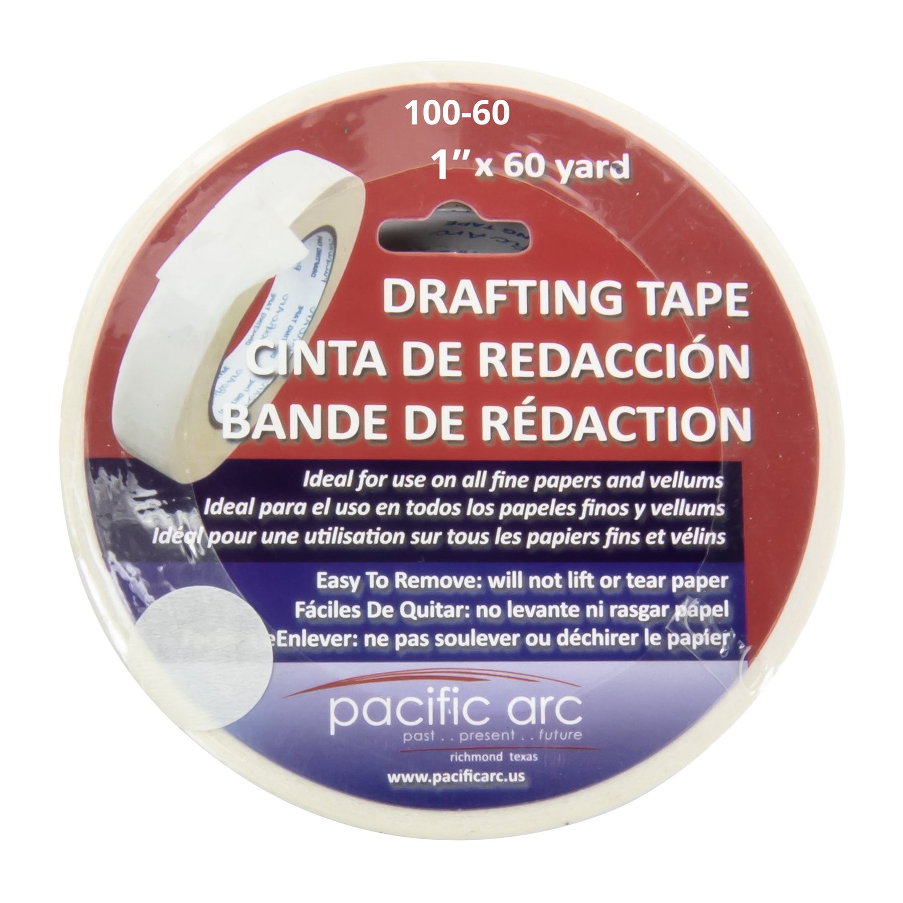 1/2 Reinforced Tear Tape Roll - Etched Images