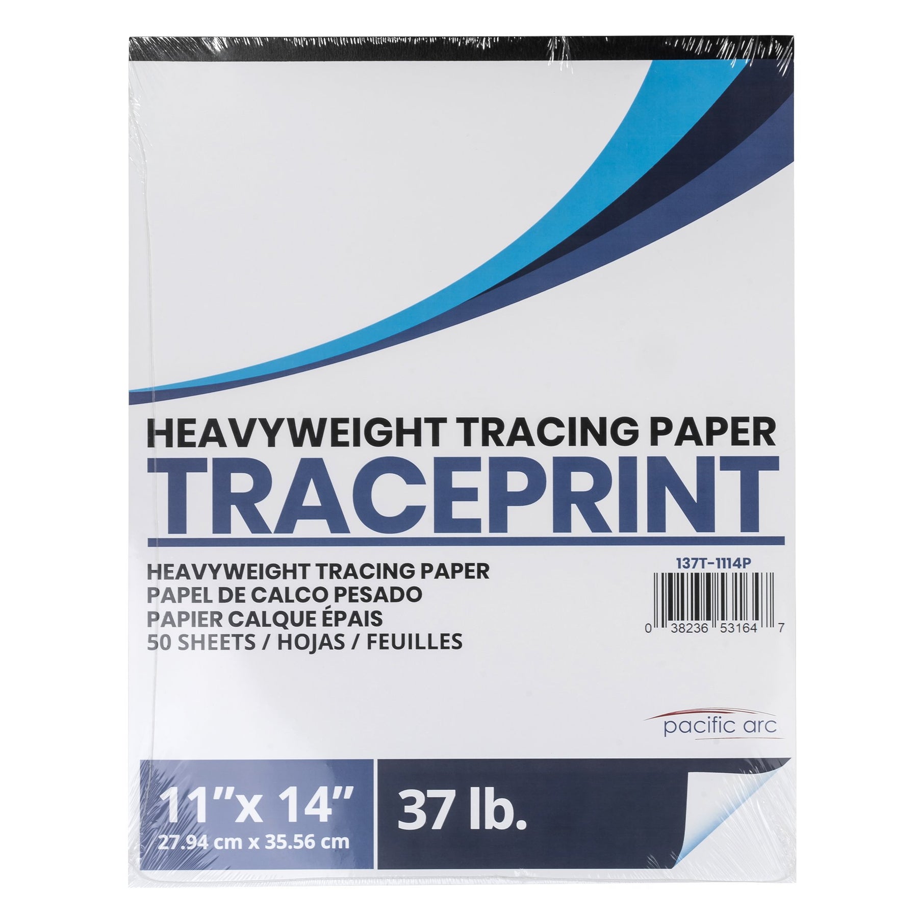 Pacific Arc White Tracing Paper Roll 6in x 50yd