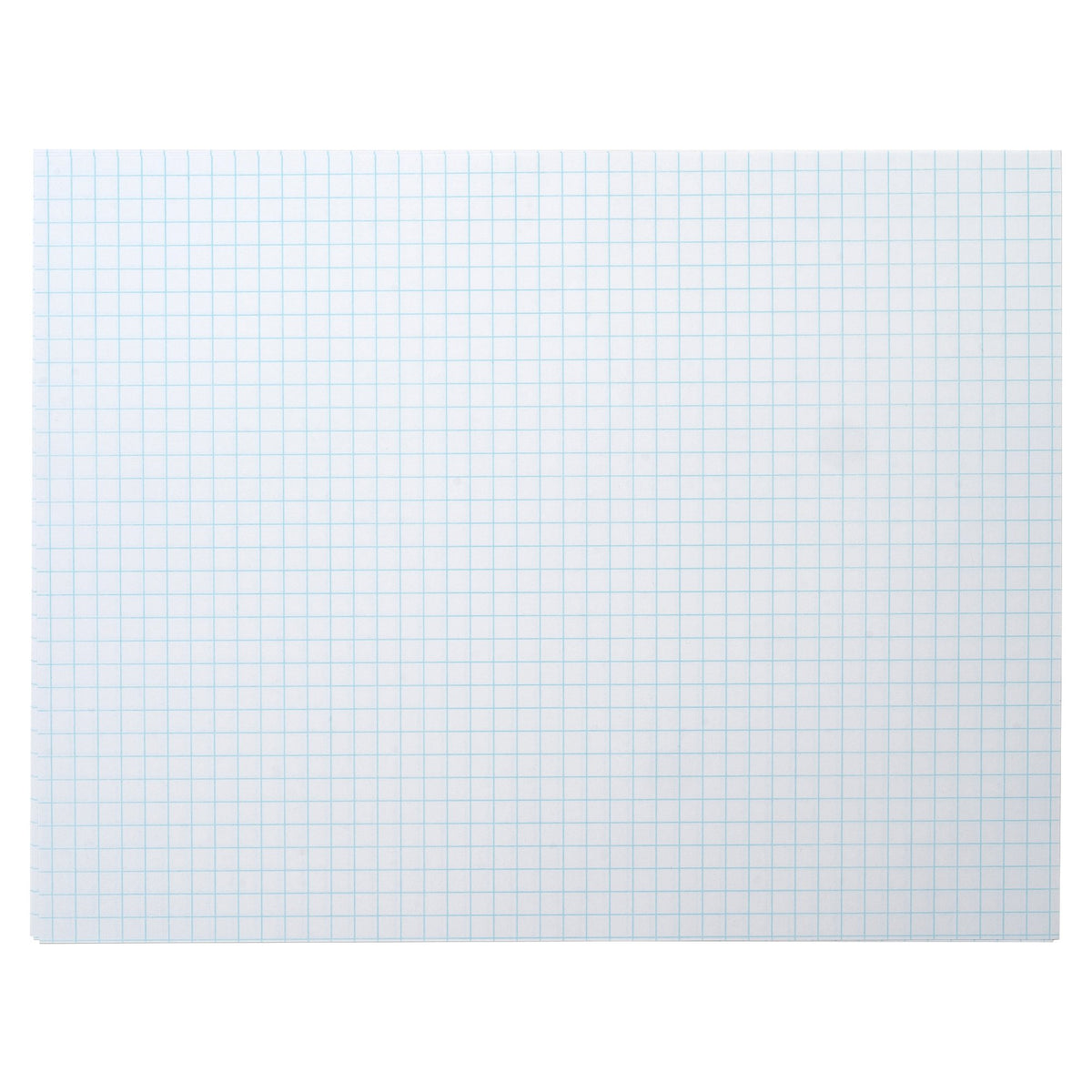 Pacific Arc, Quadrille Paper Pad, 50 Sheets 8.5 Inch x 11 Inch, 4 x 4 Grid