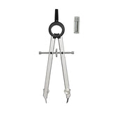 Pacific Arc Pro Series: Spring Bow Drafting Compass - Fixed Leg - True Steel Hoop - Made in Germany