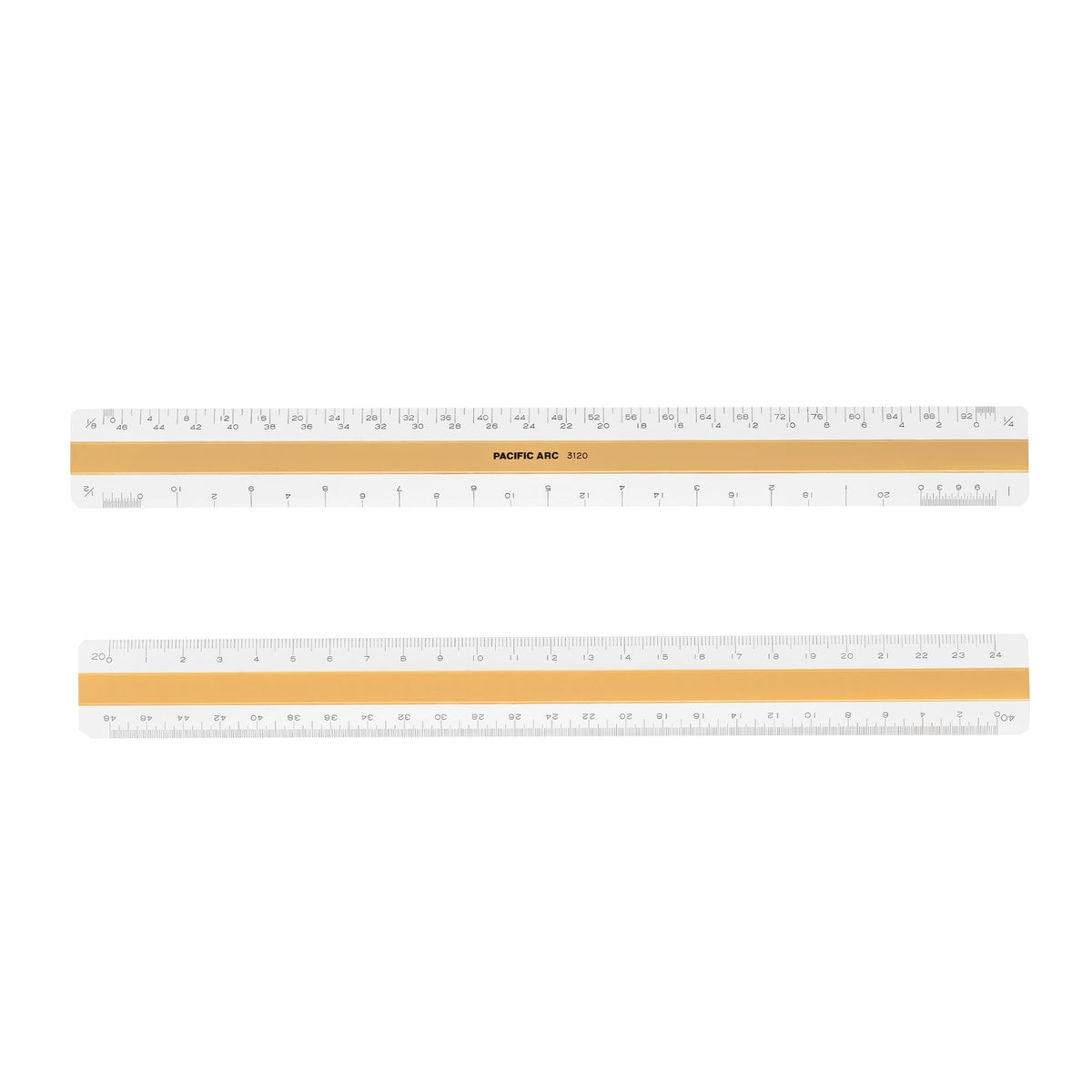 Pacific Arc 18 Stainless Steel Engineer Scaling Ruler