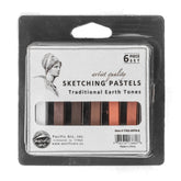 Pacific Arc - Sketching Pastel Set - Traditional Artist Tones - For Sketching, Blending, Coloring and Drawing - Non-Toxic