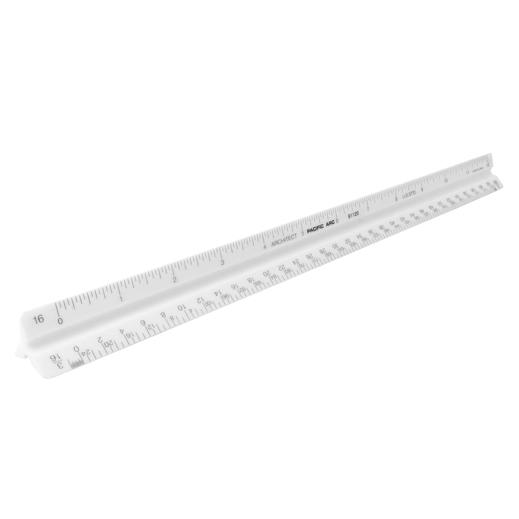 Pacific Arc Engineering & Architect Scaling Ruler, stainless steel