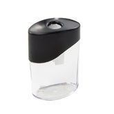 Pacific Arc Hand Held Pencil Sharpener Clear/Black 6 Pack