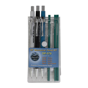 Pacific Arc, Traditional Fine Line Mechanical Pencil with Fixed Sleeve