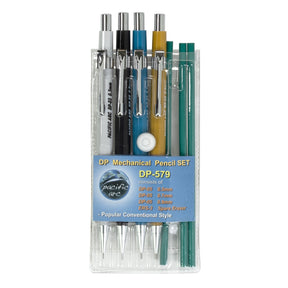 Pacific Arc, Traditional Fine Line Mechanical Pencil with Fixed Sleeve